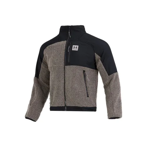 Under Armour Velvet Jackets Men Brown