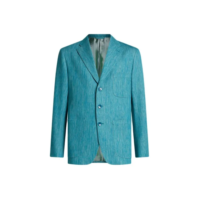 ETRO Slub texture Blazer-0