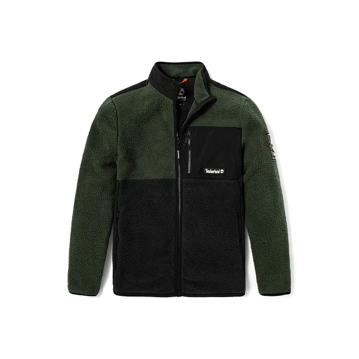 Timberland Velvet Jackets Men Green-0