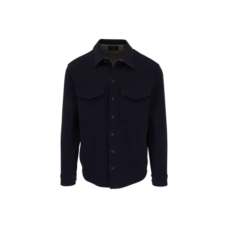 VINCE Flap-pocket Shirt Jacket-0