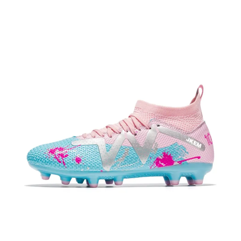JKEM Cushioning, Slip Resistant, Abrasion Resistant, Breathable, Impact Resistant, Lightweight Soccer Shoes Unisex-0