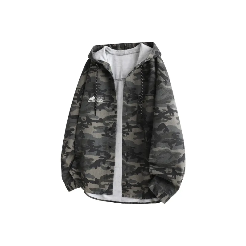 DAREASY Denim Jacket Unisex Black Gray Color-2