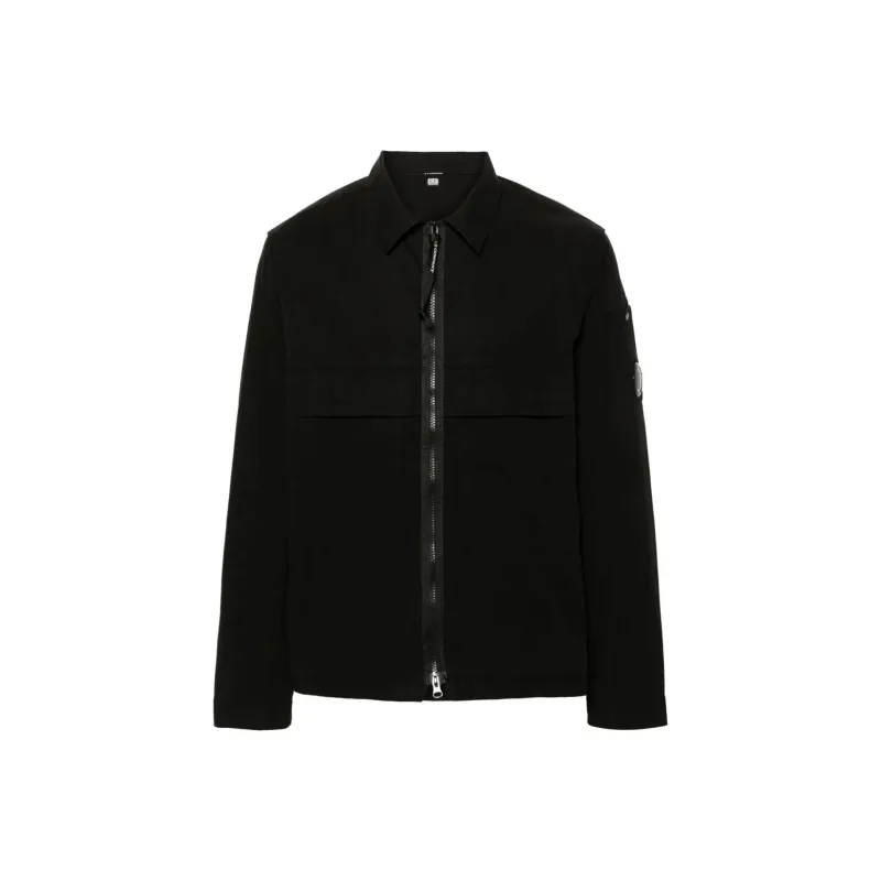 C.P.Company Zip up Gabardine Overshirt-0