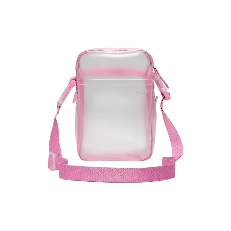 Nike Polyurethane Shoulder Bag, Crossbody Bag Women's Pink-2