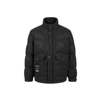 KIKC Down Jackets Men Pitch Black