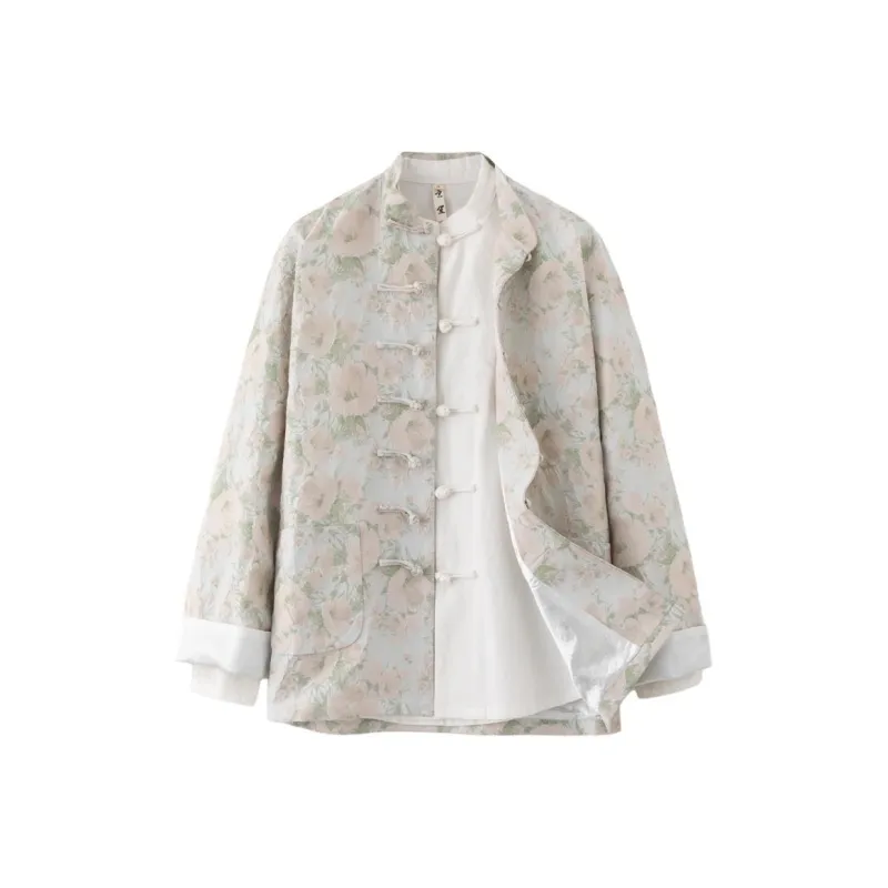 XUANSHENG Jackets Coats Men's Light Pink-0