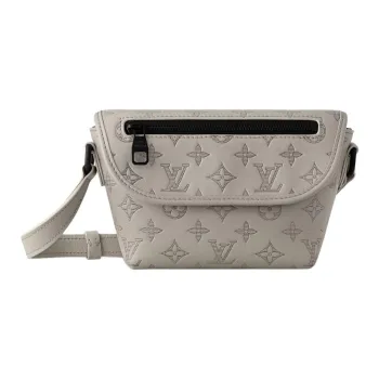 LOUIS VUITTON Pulse Calfskin Wallet, Crossbody Bag, Shoulder Bag Men's Sand