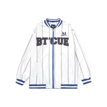 BIRDTALK Baseball Jerseys Unisex White
