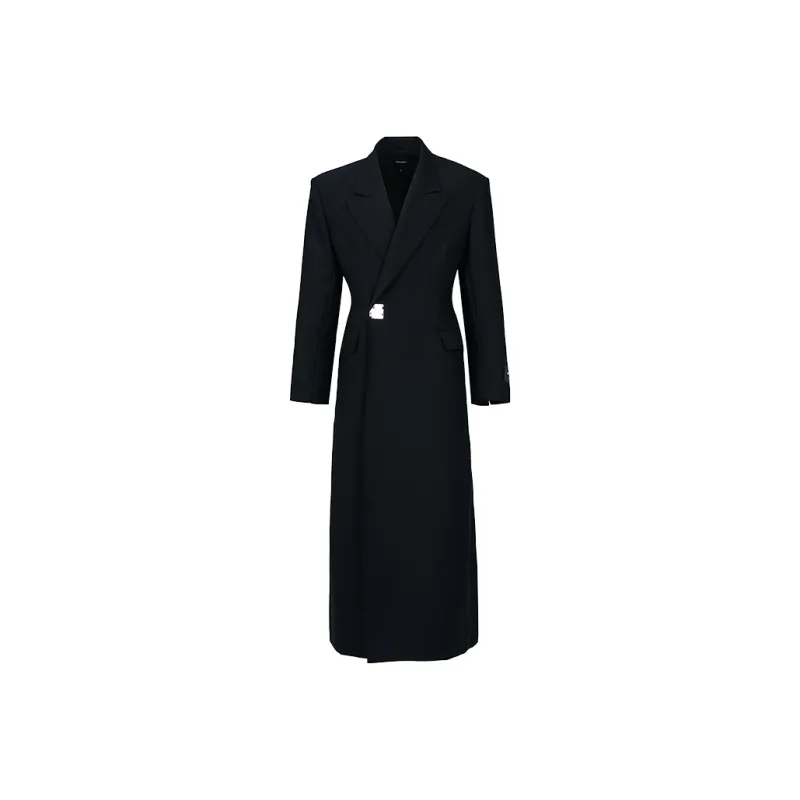 455EMBLE Coats Unisex Black-0