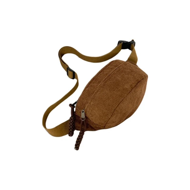 CARTELO Corduroy Shoulder Bag Unisex Multicolor-5