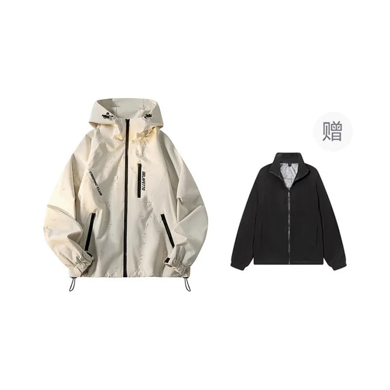 Lafetto Waterproof And Windproof Windbreaker Jacket Unisex-14