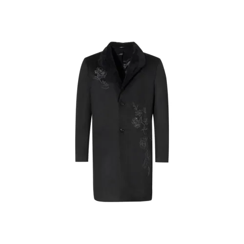 ANDREW MACKENZIE FW23 Coats Men's Black