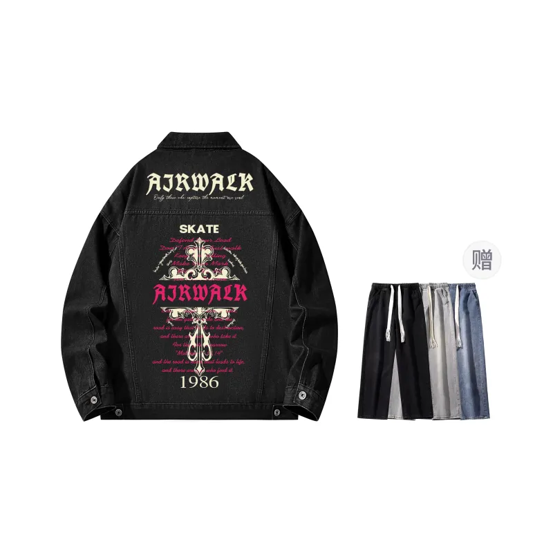 Airwalk Denim Jackets Unisex-20