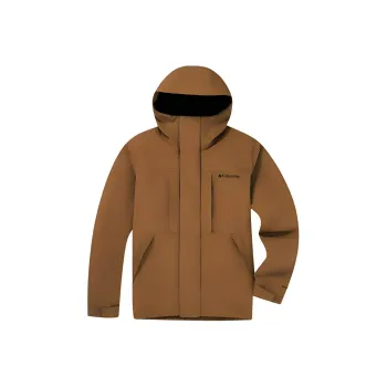 Columbia Waterproof And Warm Windbreaker Jacket Unisex Chocolate