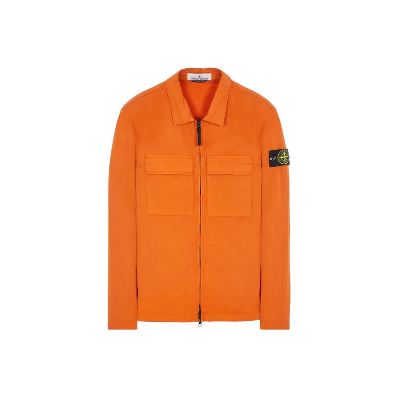 STONE ISLAND Jackets & Coats Men's Orange-0