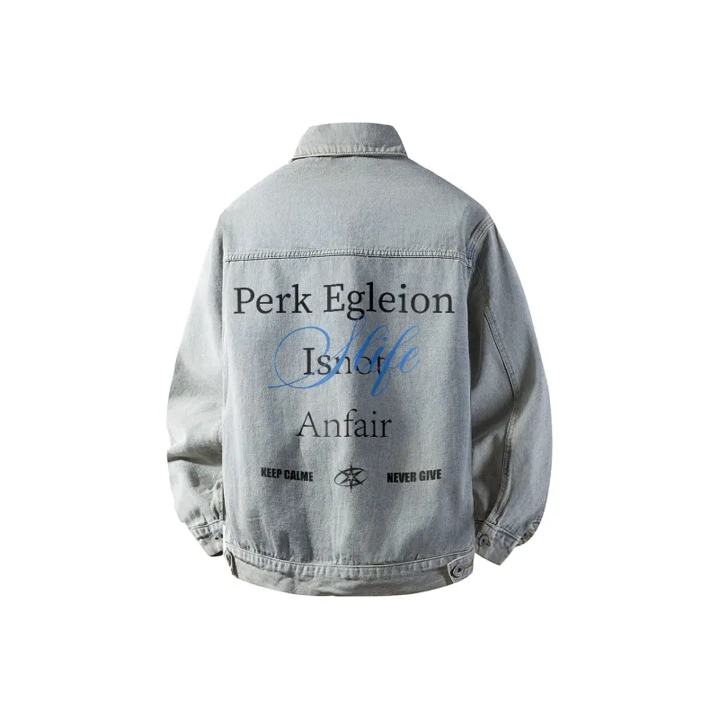 PERK EGLE Denim Jackets Unisex-5