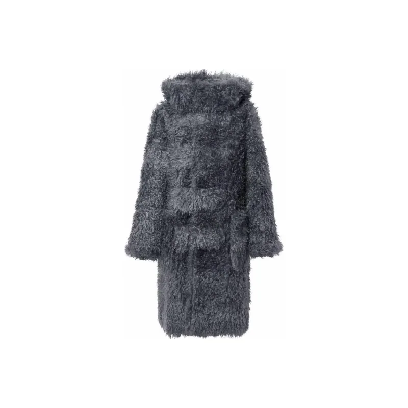 Burberry Textured Hooded Duffle Coat-0