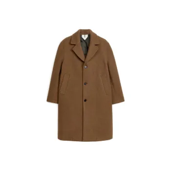 ARKET Coats Men Brown