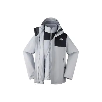 THE NORTH FACE City Outdoor Collection Windbreaker Jackets Men Stars Gray