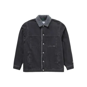 LACOSTE Jackets & Coats Men's Black