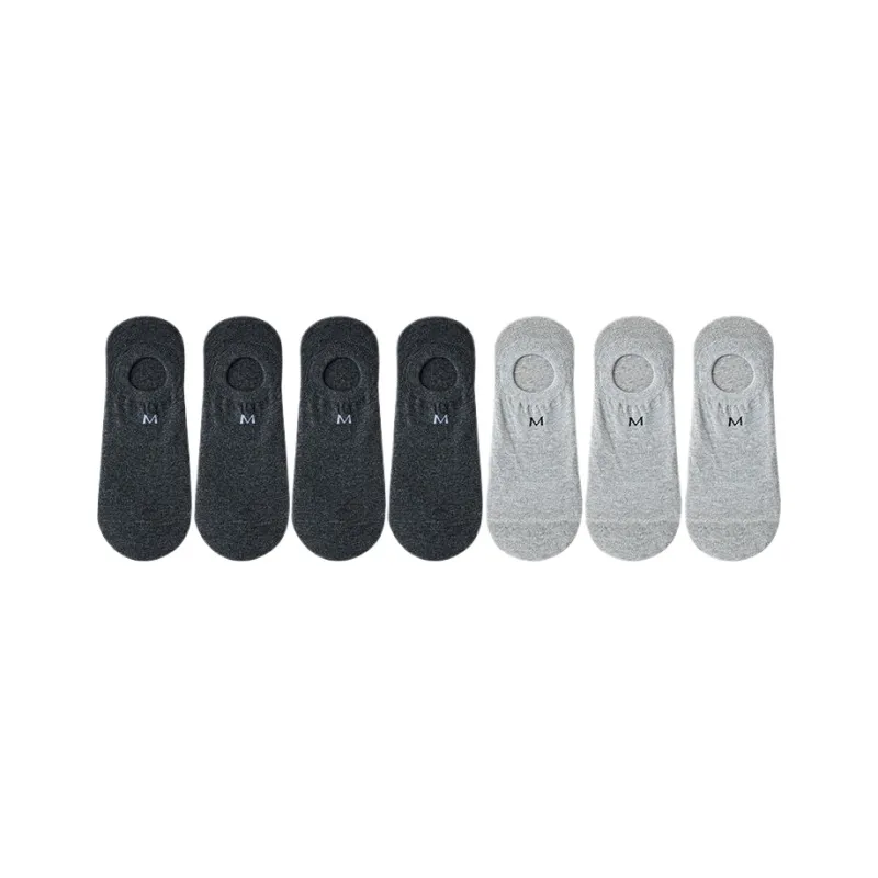 Cotton Gene No Show Socks Men's 7 Pack-30