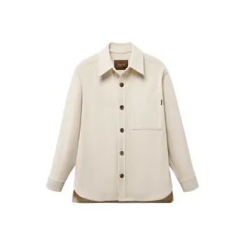 G·Mons Jackets & Coats Men's Alpaca White