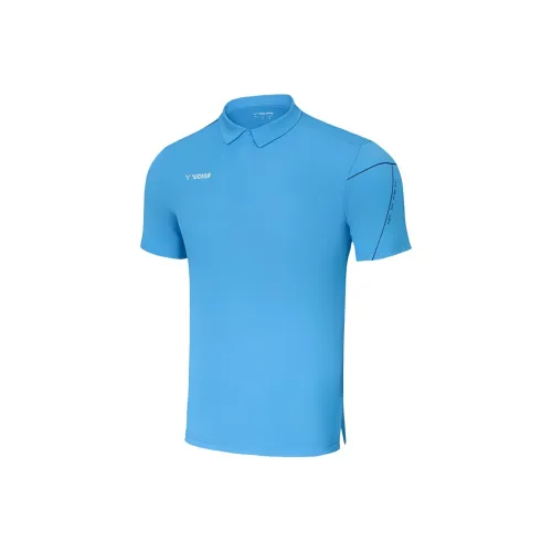 VICTOR Capsule Polo Shirt Unisex Iceberg Blue