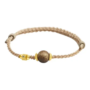 Moon Seal Hundred Rivers Fragrance Agarwood Bracelets Unisex
