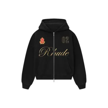 RHUDE Gstaad Zip Up Hoodie