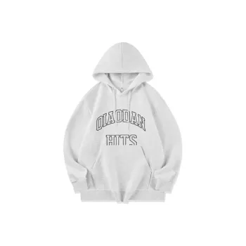 QIAODAN Sports Life Collection Sweatshirt Men's White Heather Gray