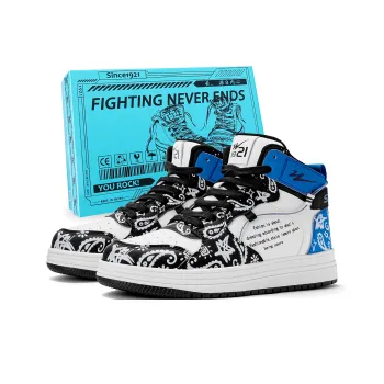 DOUBLE STAR 88 Wear Resistant Support Height Increasing High Top Skateboard Shoes Unisex