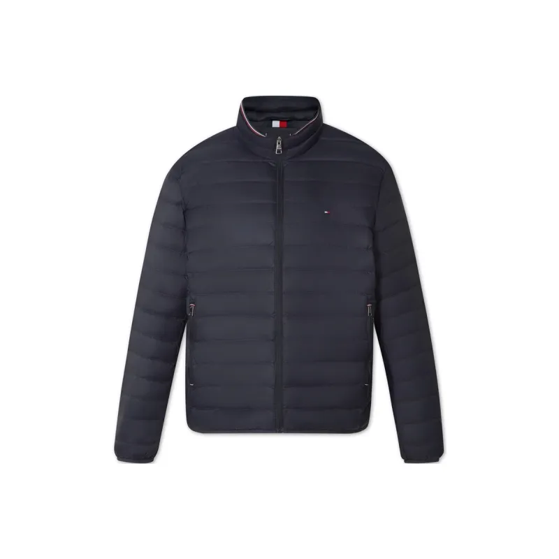 Tommy Hilfiger Logo patch Zipped Puffer Jacket-4