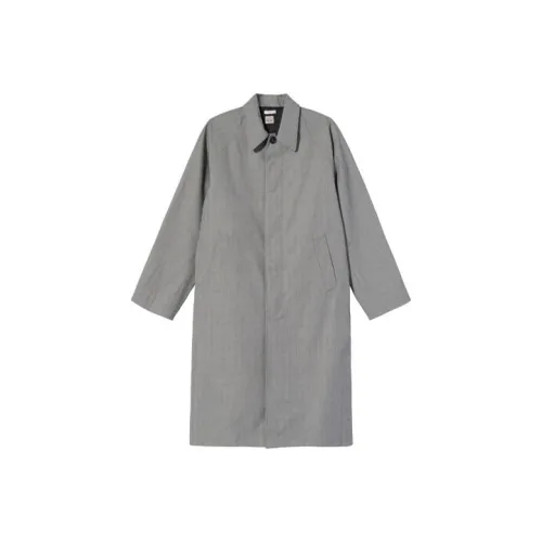 Our Legacy X Stussy Coats Unisex Gray