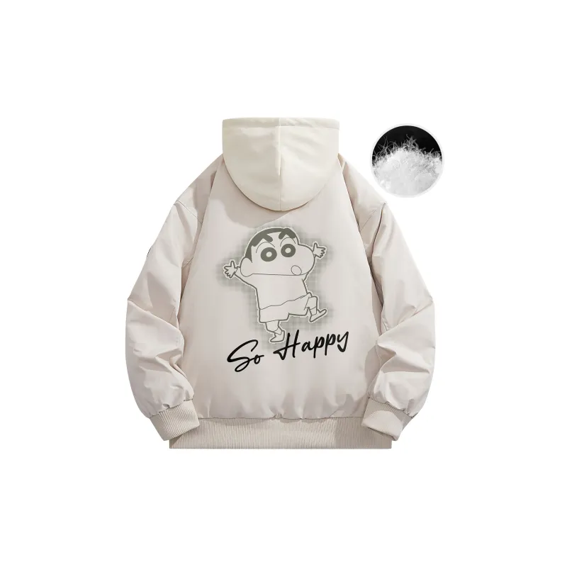 Crayon Shinchan Down Jacket Unisex-2