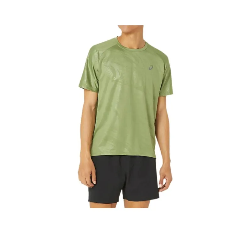 Asics T Shirts Men Green-0