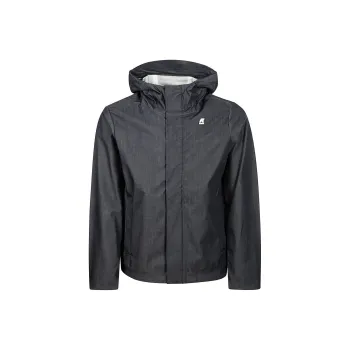 K-WAY Sophiel Logo Patch Hooded Parka