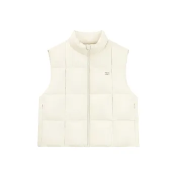 Crying Center Vest Unisex Cream White
