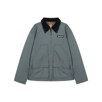 Timberland Velvet Jackets Men Vetiver Green