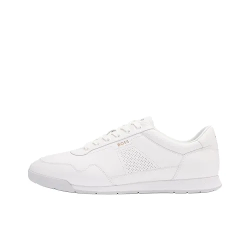 HUGO BOSS Low Top Casual Shoes Men's White