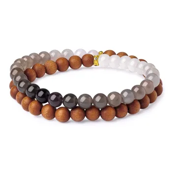 LAOMIAO Hetian Jade Bracelets Smoky Purple Women's