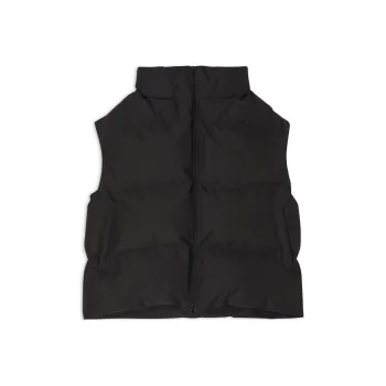 Balenciaga FW22 Vest Loose Fit Style Men's Black