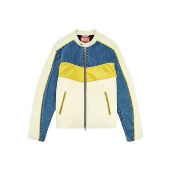 DIESEL L Leopol Panelled Jacket