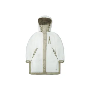 THE NORTH FACE Designer Collection Velvet Jackets Unisex White