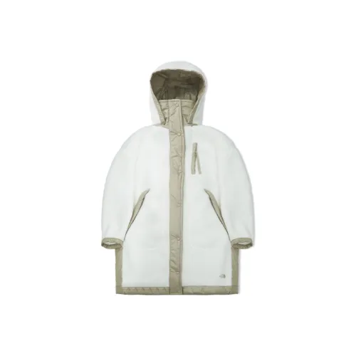 THE NORTH FACE Designer Collection Velvet Jackets Unisex White