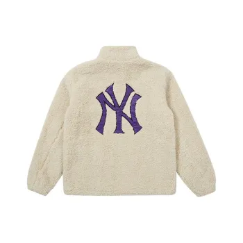 New Era Velvet Jackets Unisex Light Yellow