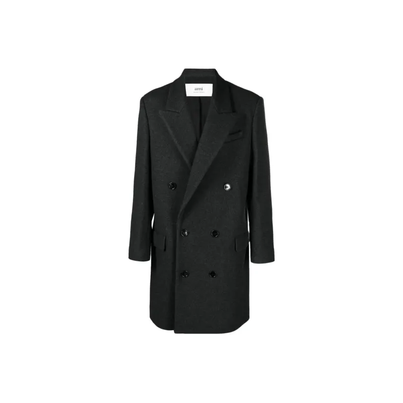 AMIPARIS Double Breasted Coat-0
