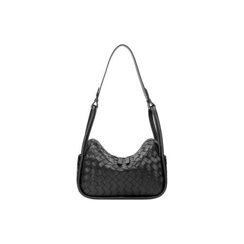 ROBERTA DI CAMERINO Synthetic Leather Shoulder Bag Women's Matcha Green/Classic Black