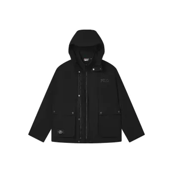 FILA Windbreaker Jacket Men's Jet Black