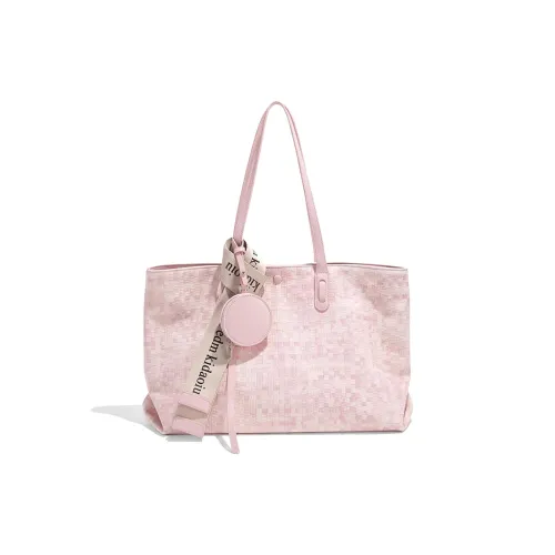 CLEVER& KETCH PU Tote Underarm Shoulder Bag Women's Pink/Blue