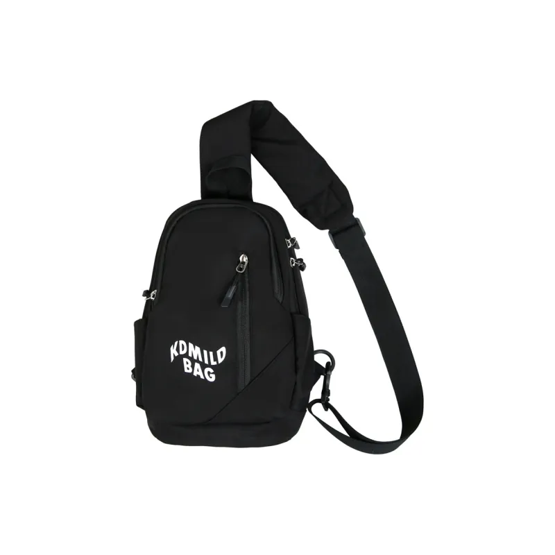 Yalu Nylon Sling Bag Regular Unisex Gray/Black/Pink/Burgundy/Blue-7